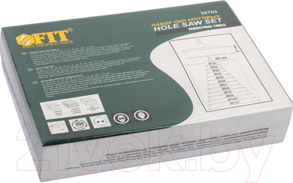 Изображение товара Набор коронок FIT 19-127мм / 36763 (12шт)