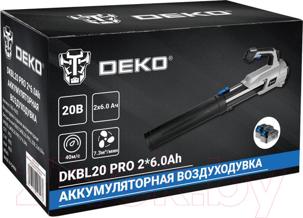 Изображение товара Воздуходувка аккумуляторная Deko DKBL20 Pro / 063-4362