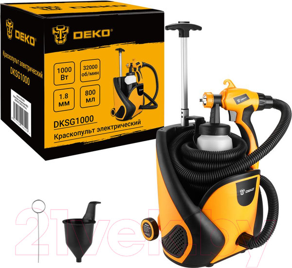 Изображение товара Краскопульт электрический Deko DKSG1000 / 063-4354
