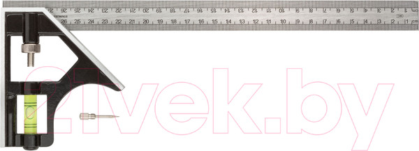Изображение товара Угольник FIT 300мм с уровнем / 19703