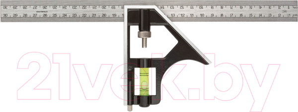 Изображение товара Угольник FIT 300мм с уровнем / 19703