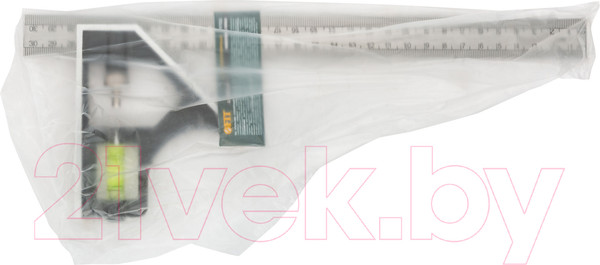 Изображение товара Угольник FIT 300мм с уровнем / 19703