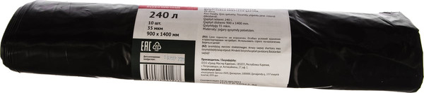 Изображение товара Пакеты для мусора FIT 11942 (10шт, 240л)