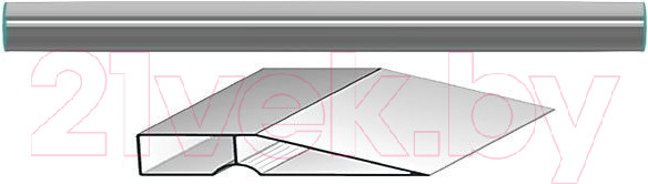Изображение товара Правило строительное FIT Профи С ребром жесткости / 09005