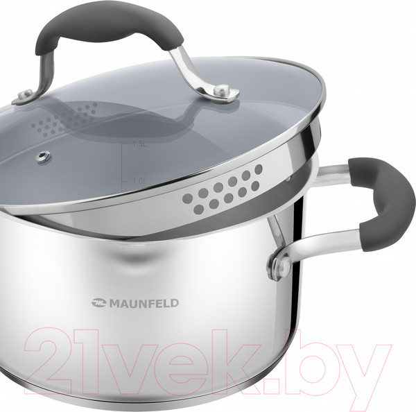 Изображение товара Кастрюля Maunfeld Laura / MCS22S08GR (2.2л)