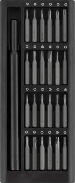 Изображение товара Отвертка FIT С битами для точных работ / 56195