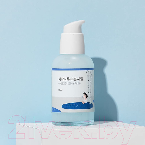 Изображение товара Сыворотка для лица Round Lab Birch Juice Moisturizing Serum С березовым соком (50мл)