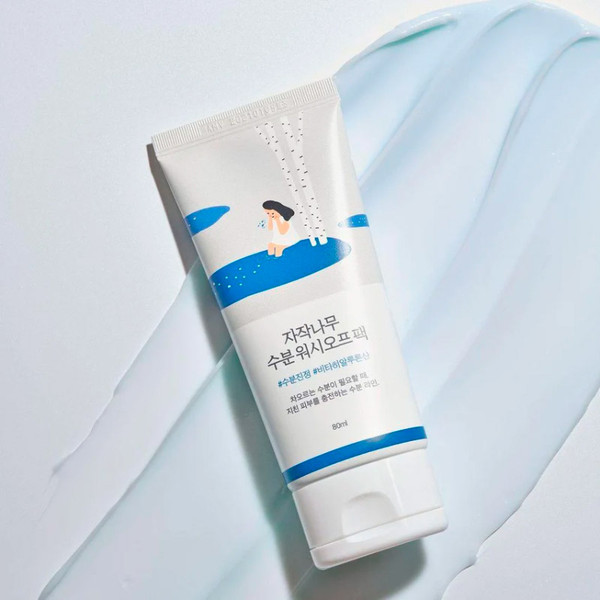 Изображение товара Маска для лица кремовая Round Lab Birch Juice Wash Off Pack Увлажняющая с березовым соком (80мл)