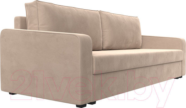 Изображение товара Диван Лига Диванов Лига-009 / 118040 (велюр бежевый)