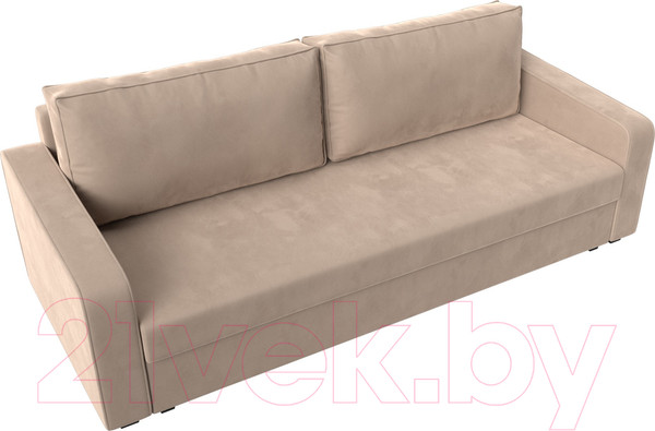 Изображение товара Диван Лига Диванов Лига-009 / 118040 (велюр бежевый)