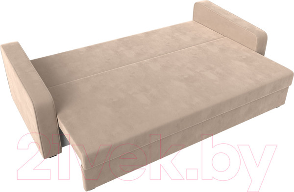 Изображение товара Диван Лига Диванов Лига-009 / 118040 (велюр бежевый)