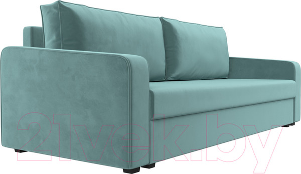 Изображение товара Диван Лига Диванов Лига-009 / 118041 (велюр бирюзовый)
