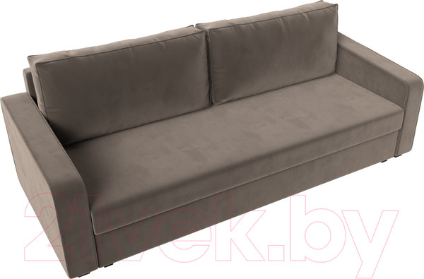 Изображение товара Диван Лига Диванов Лига-009 / 118044 (велюр коричневый)