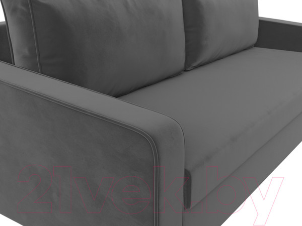 Изображение товара Диван Лига Диванов Лига-009 / 118045 (велюр серый)