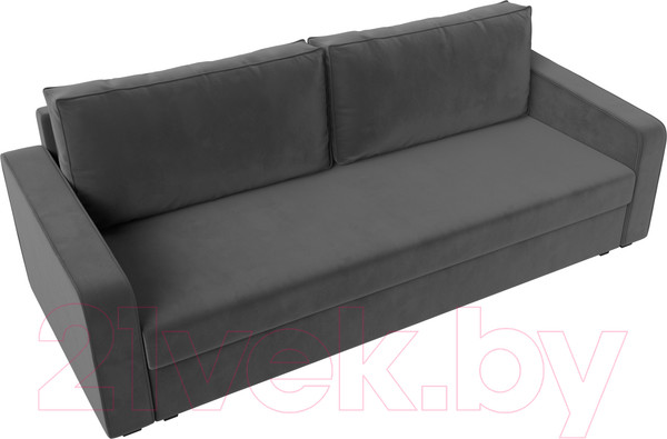 Изображение товара Диван Лига Диванов Лига-009 / 118045 (велюр серый)