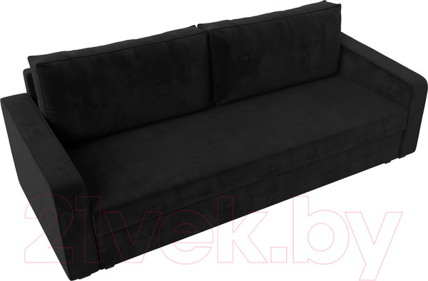 Изображение товара Диван Лига Диванов Лига-009 / 118047 (велюр черный)