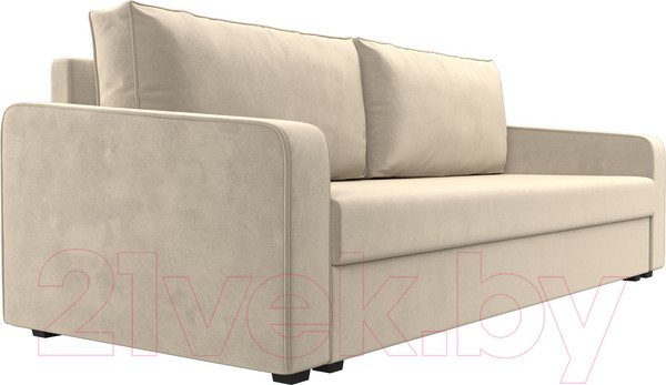 Изображение товара Диван Лига Диванов Лига-009 / 118048 (микровельвет бежевый)