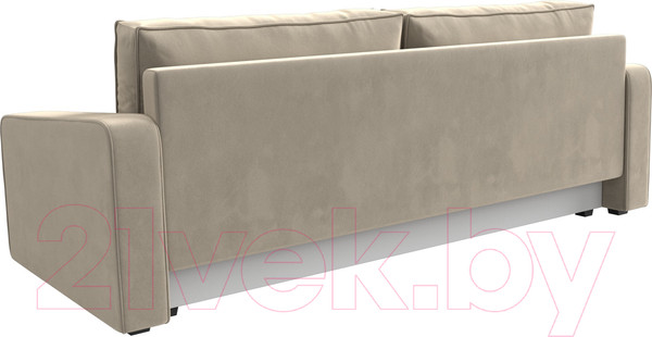 Изображение товара Диван Лига Диванов Лига-009 / 118048 (микровельвет бежевый)