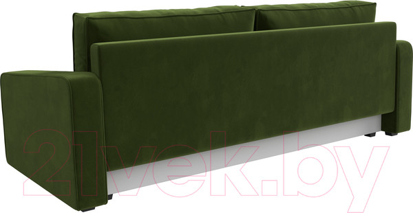 Изображение товара Диван Лига Диванов Лига-009 / 118051 (микровельвет зеленый)