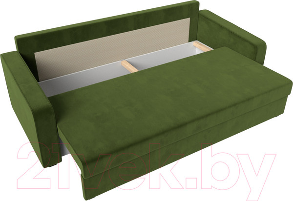 Изображение товара Диван Лига Диванов Лига-009 / 118051 (микровельвет зеленый)