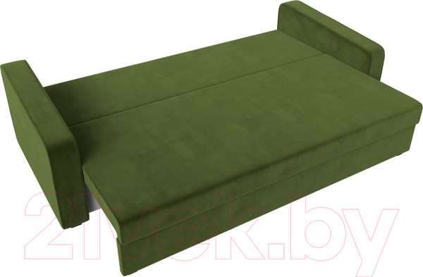 Изображение товара Диван Лига Диванов Лига-009 / 118051 (микровельвет зеленый)