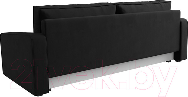 Изображение товара Диван Лига Диванов Лига-009 / 118056 (микровельвет черный)