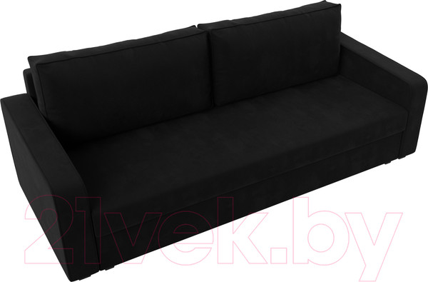 Изображение товара Диван Лига Диванов Лига-009 / 118056 (микровельвет черный)