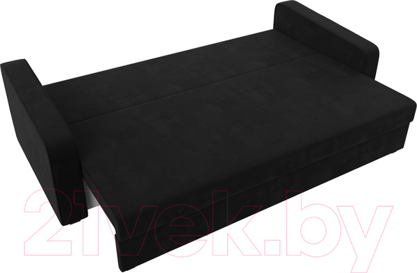 Изображение товара Диван Лига Диванов Лига-009 / 118056 (микровельвет черный)