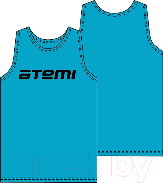 Изображение товара Майка спортивная детская Atemi ATRB-001JSS23-BLU (р-р 128, голубой)