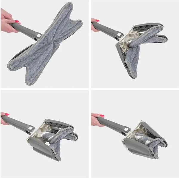 Изображение товара Швабра с отжимом ISMA ISMA-22 (серый)