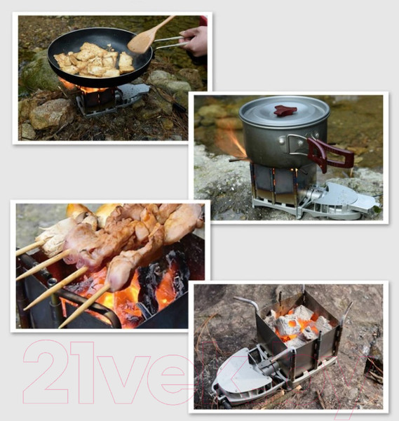 Изображение товара Печь-щепочница BRS BRS-116 с наддувом