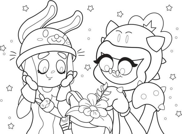 Изображение товара Раскраска Эксмо Выбери своего бравлера, мягкая обложка