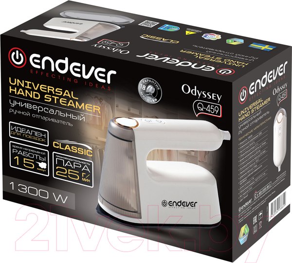 Изображение товара Отпариватель Endever Odyssey Q-459 (белый)