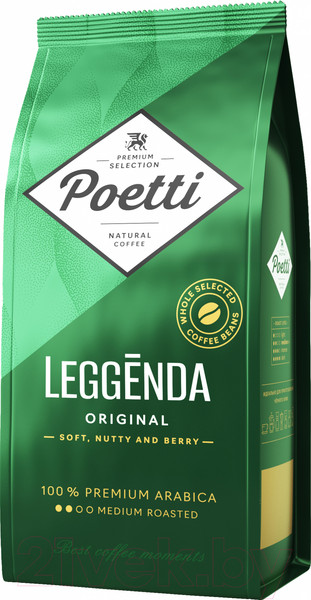 Изображение товара Кофе в зернах Poetti Leggenda Original (250г)