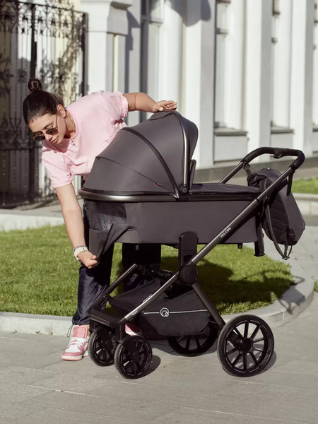 Изображение товара Детская универсальная коляска Rant Falcon 3 в 1 / RA098 (Graphite)