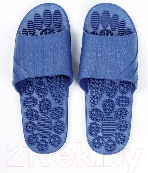 Изображение товара Тапочки домашние Amaro Home Relax Step Открытый нос / HOME-4019RS1-Blu-40 (р.40-41, голубой)