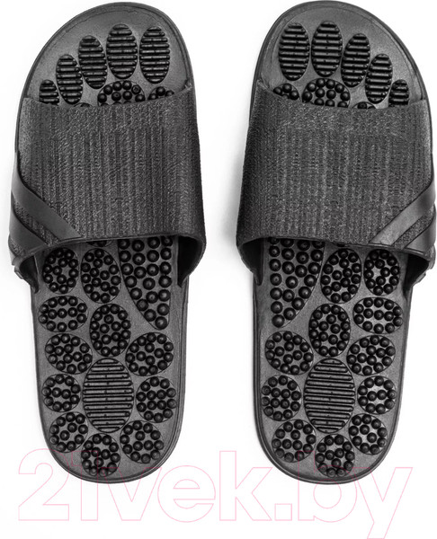 Изображение товара Тапочки домашние Amaro Home Relax Step Открытый нос / HOME-4019RS1-Bl-38 (р.38-39, черный)