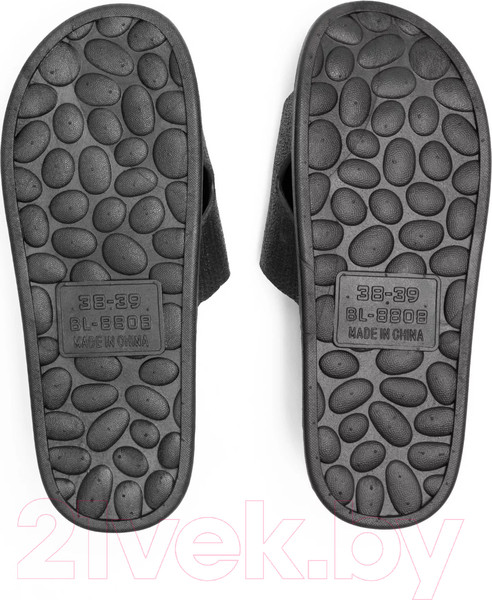 Изображение товара Тапочки домашние Amaro Home Relax Step Открытый нос / HOME-4019RS1-Bl-38 (р.38-39, черный)