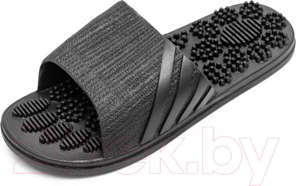 Изображение товара Тапочки домашние Amaro Home Relax Step Открытый нос / HOME-4019RS1-Bl-38 (р.38-39, черный)