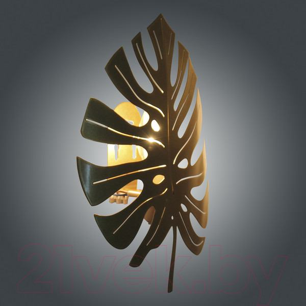 Изображение товара Бра Элетех Монстера 511 НББ 01-60-173 Е14 / 1005405187 (золото)