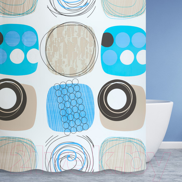 Изображение товара Шторка-занавеска для ванны Savol S-8PEVA04