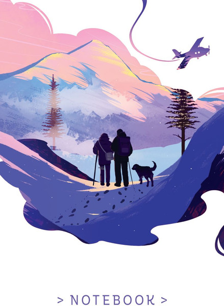 Изображение товара Записная книжка Эксмо Между нами горы / 9785041888343