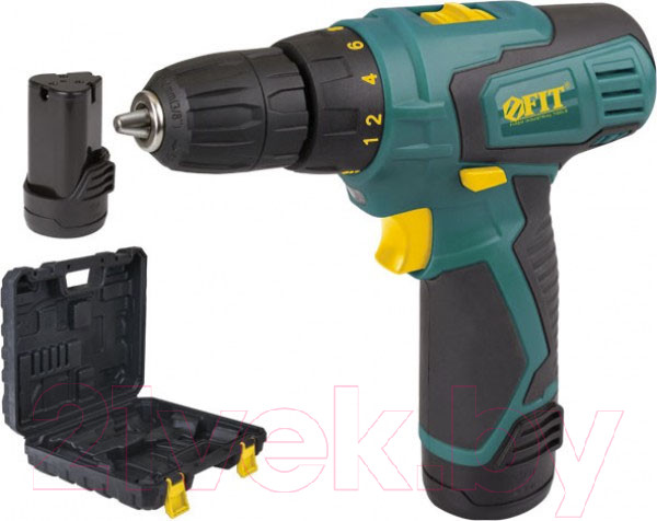 Изображение товара Аккумуляторная дрель-шуруповерт FIT 80181