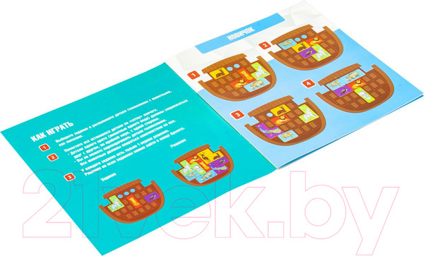 Изображение товара Настольная игра Bondibon БондиЛогика Ноев ковчег / ВВ6015