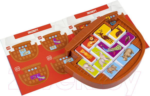 Изображение товара Настольная игра Bondibon БондиЛогика Ноев ковчег / ВВ6015