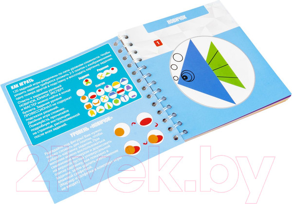 Изображение товара Настольная игра Bondibon БондиЛогика Цветовой код. Круговерть / ВВ6108