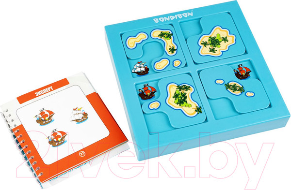 Изображение товара Настольная игра Bondibon БондиЛогика Пираты. Прятки / ВВ6010