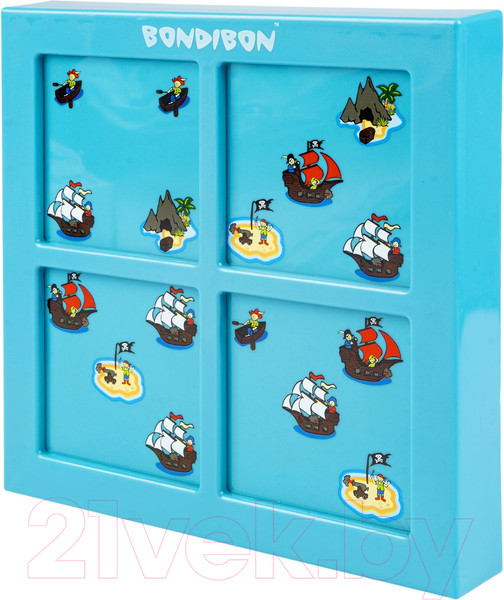 Изображение товара Настольная игра Bondibon БондиЛогика Пираты. Прятки / ВВ6010