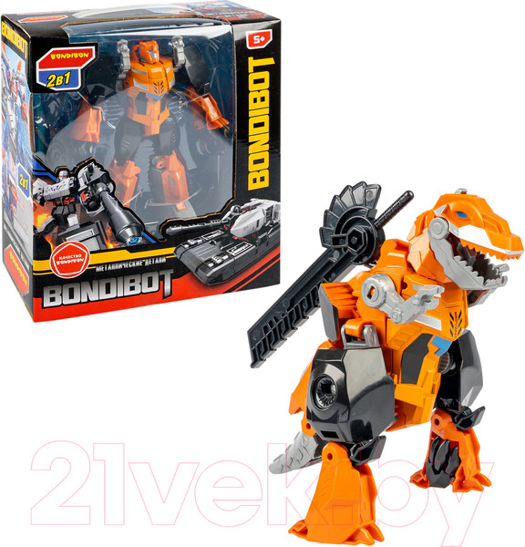 Изображение товара Робот-трансформер Bondibon Bondibot Тираннозавр / ВВ6059
