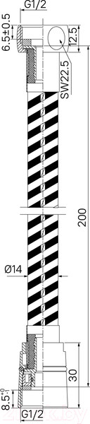 Изображение товара Душевой шланг IDDIS Optima Home / OPH20GLi19